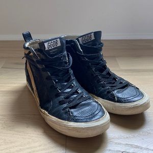 Golden Goose Deluxe Brand Black Slide